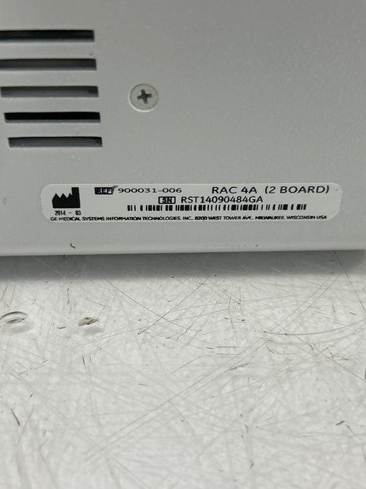 GE Healthcare TRAM-RAC 4A Module Rack