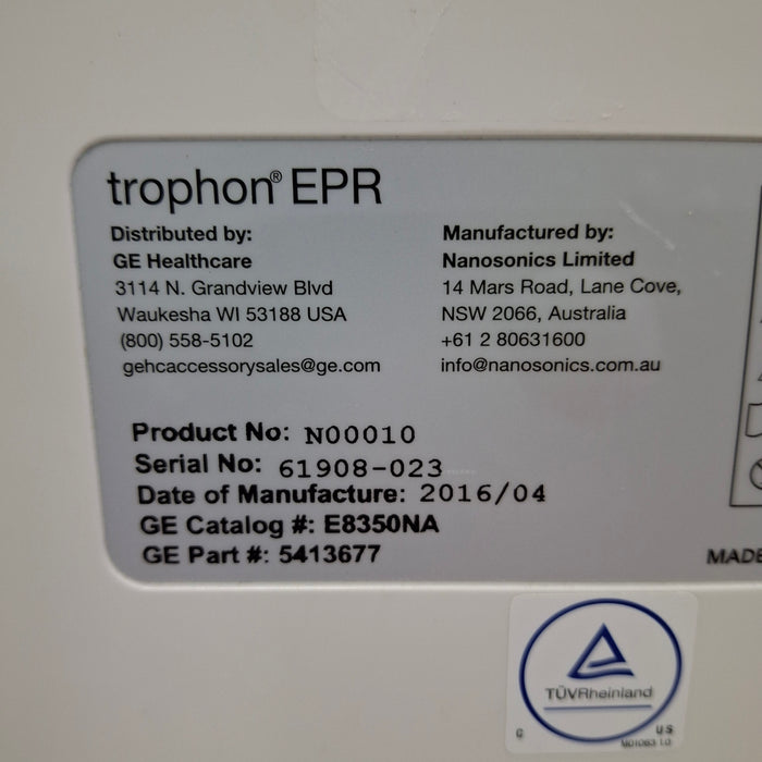 NanoSonics NanoSonics Trophon EPR High Level Disinfection Ultrasound reLink Medical