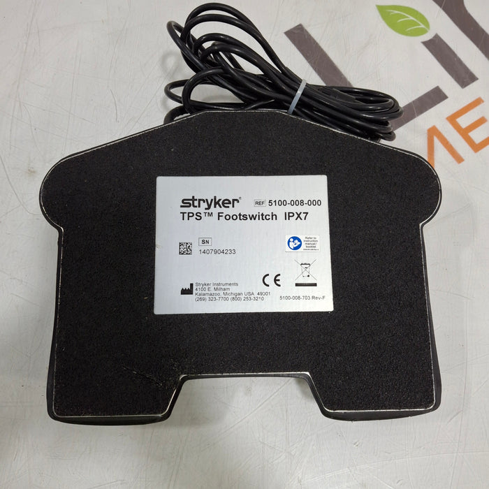 Stryker Stryker TPS Two-Pedal IPX7 Footswitch Surgical Equipment reLink Medical