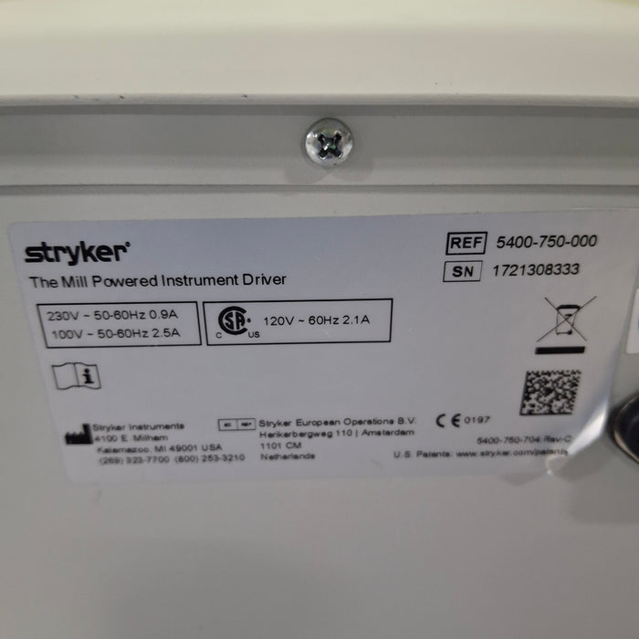 Stryker The Mill Powered Instrument Driver