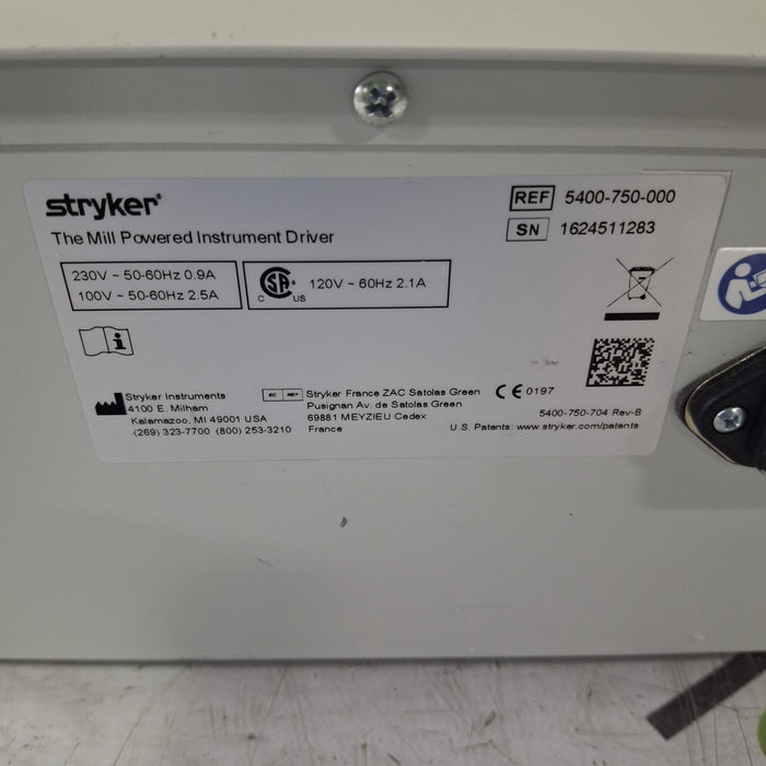 Stryker Stryker The Mill Powered Instrument Driver Surgical Equipment reLink Medical