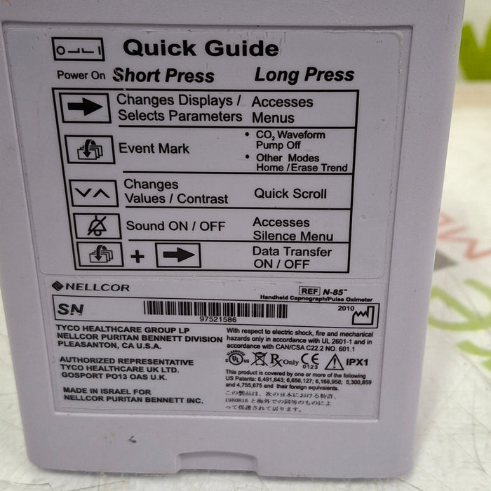 Nellcor N-85 Pulse Oximeter
