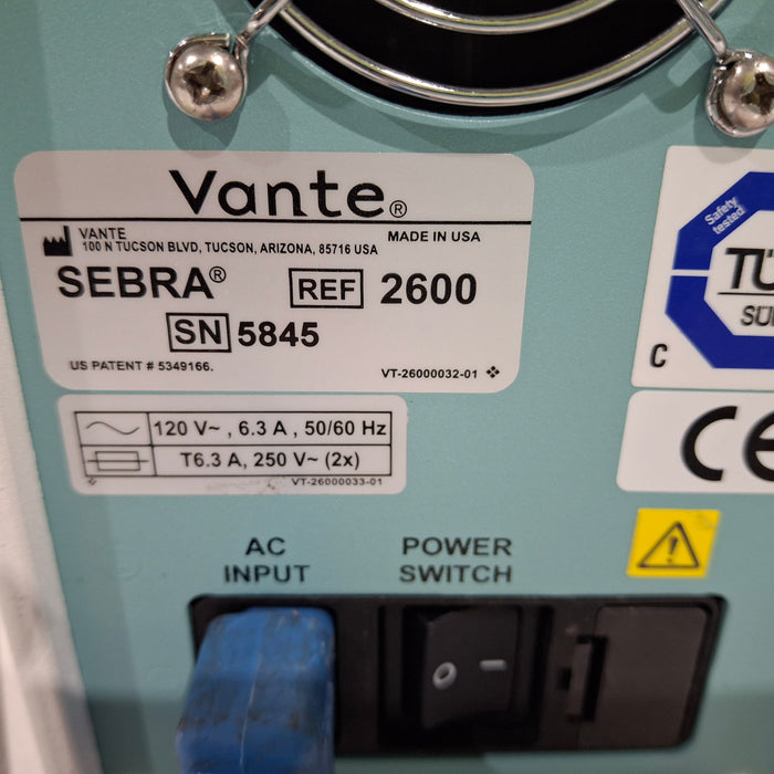 Sebra Sebra 2600 Omni Sealer Tube Sealer Research Lab reLink Medical