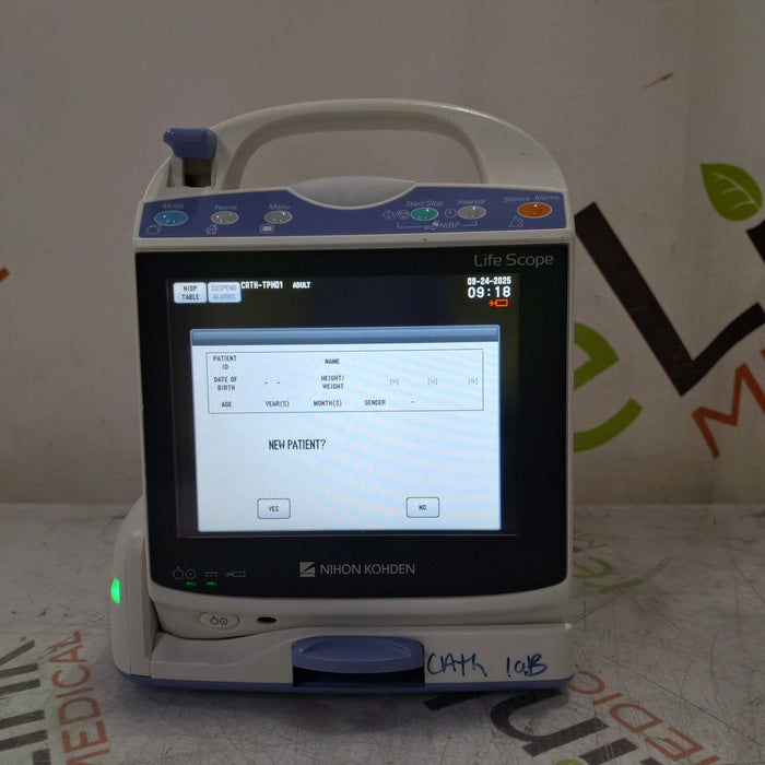 Nihon Kohden BSM-1733 Life Scope PT Transport Patient Monitor