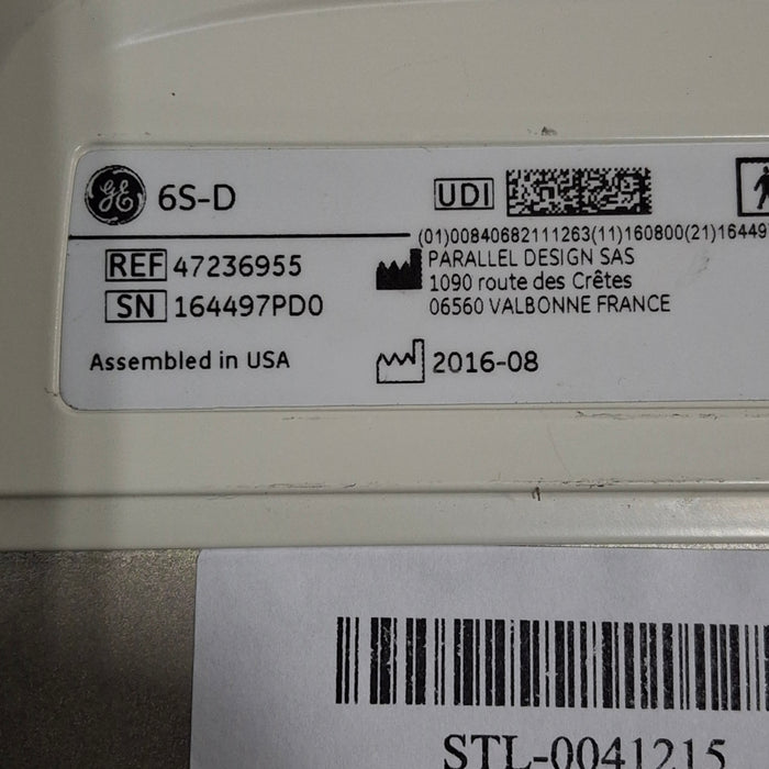 GE Healthcare GE Healthcare 6S-D Cardiac Transducer Ultrasound Probes reLink Medical