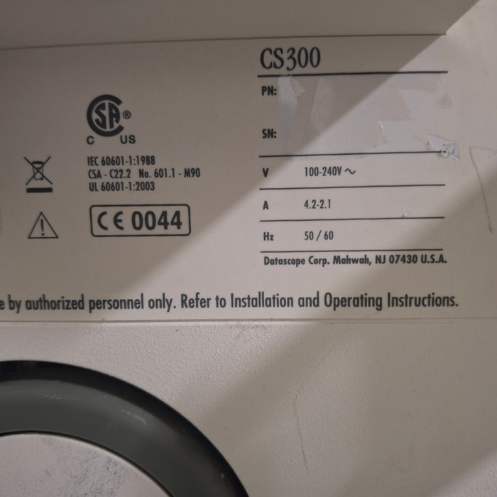 Datascope Datascope CS300 Intra Aortic Balloon Pump Perfusion reLink Medical