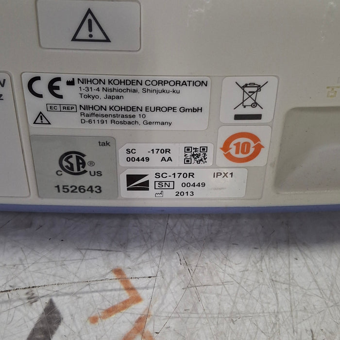Nihon Kohden BSM-1733 Life Scope PT Transport Patient Monitor