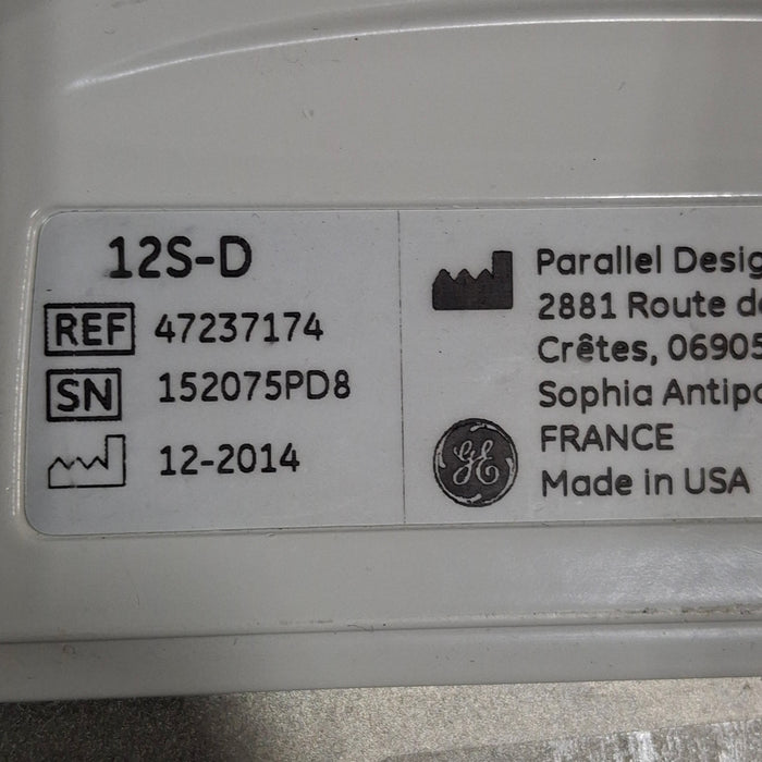 GE Healthcare 12S-D Ultrasound Transducer