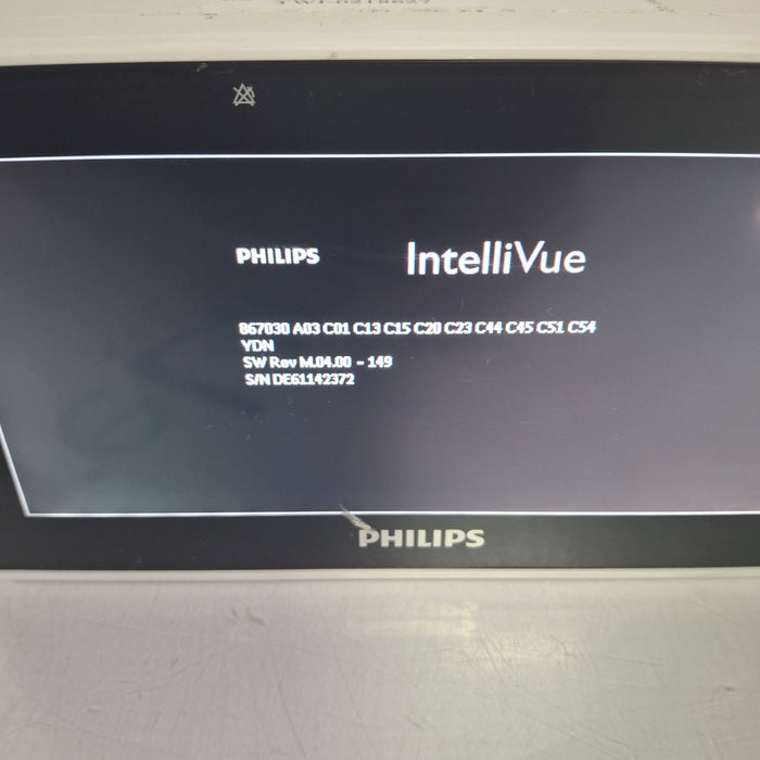 Philips IntelliVue X3 - Rainbow Masimo SpO2 Transport Patient Monitor