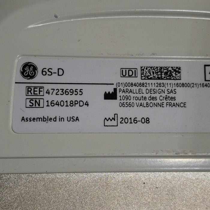 GE Healthcare 6S-D Cardiac Transducer