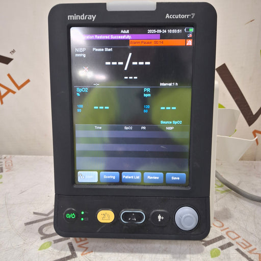 Mindray Mindray Accutorr 7 Vital Signs Monitor Patient Monitors reLink Medical