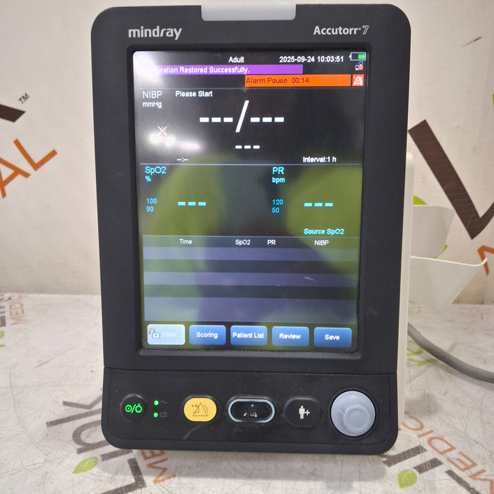 Mindray Mindray Accutorr 7 Vital Signs Monitor Patient Monitors reLink Medical