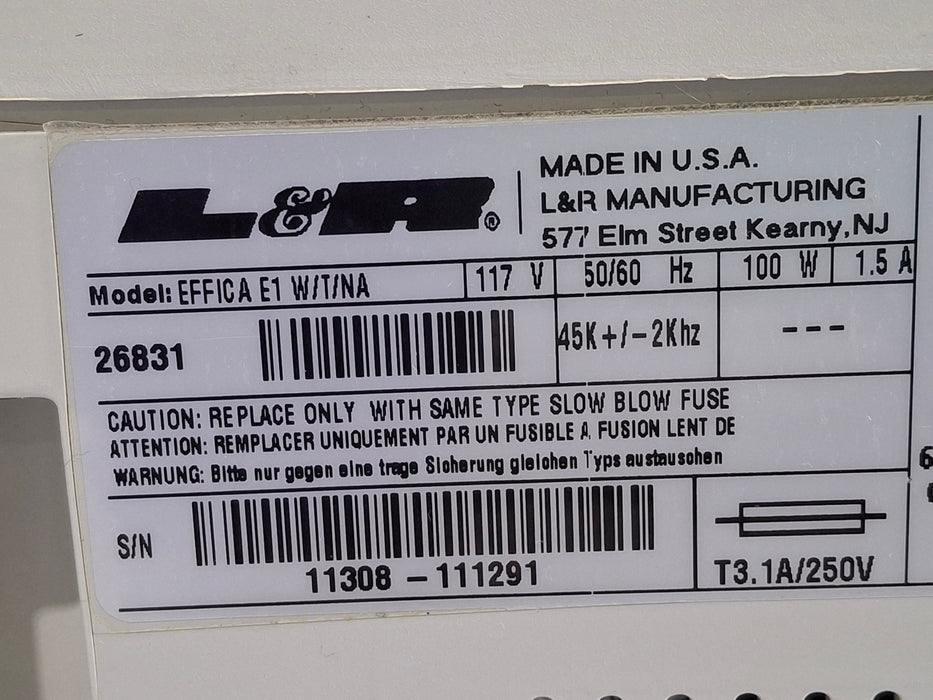 L&R Manufacturing Effica E1 Ultrasonic Cleaner