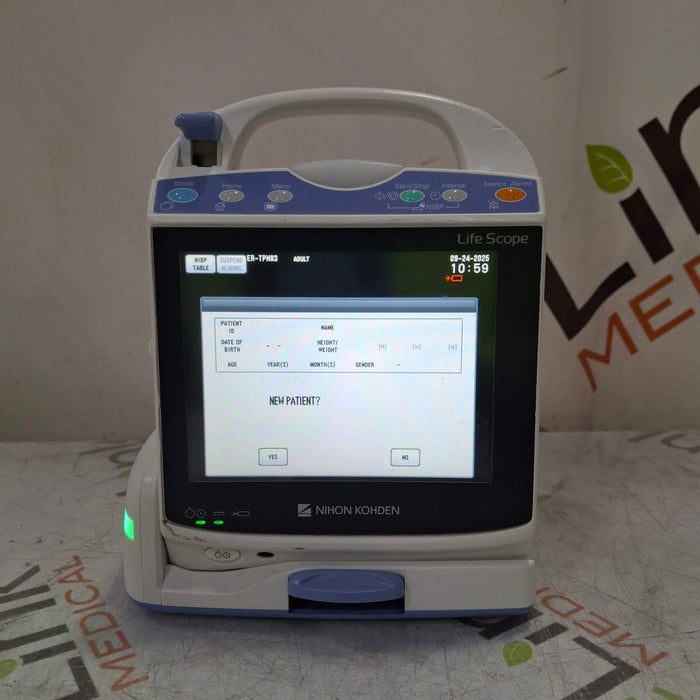 Nihon Kohden BSM-1733 Life Scope PT Transport Patient Monitor