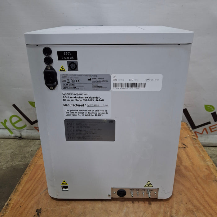 Sysmex Sysmex XS-1000i Automated Hematology Analyzer Clinical Lab reLink Medical