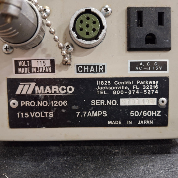 Marco 1206 Deluxe 2 Ophthalmic Stand