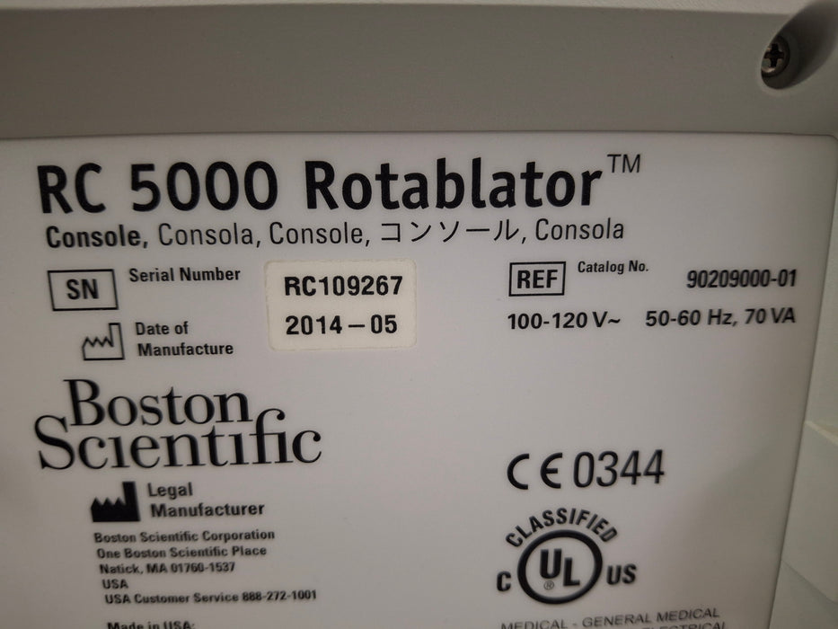 Boston Scientific RC 5000 Rotablator
