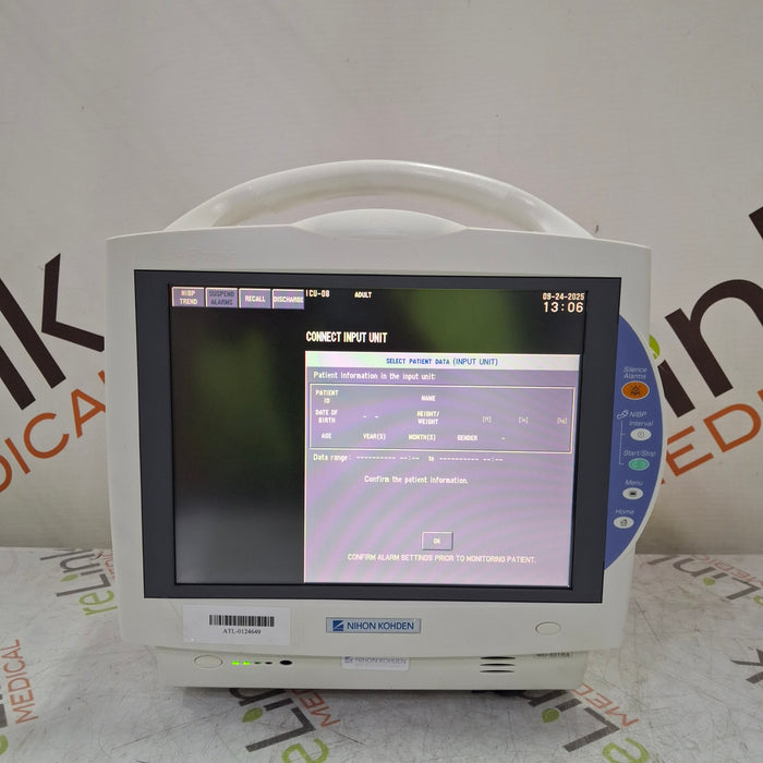 Nihon Kohden BSM-6501A Patient Monitor