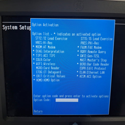 GE Healthcare GE Healthcare MAC 5500 HD ECG with CAM Module Cardiology reLink Medical