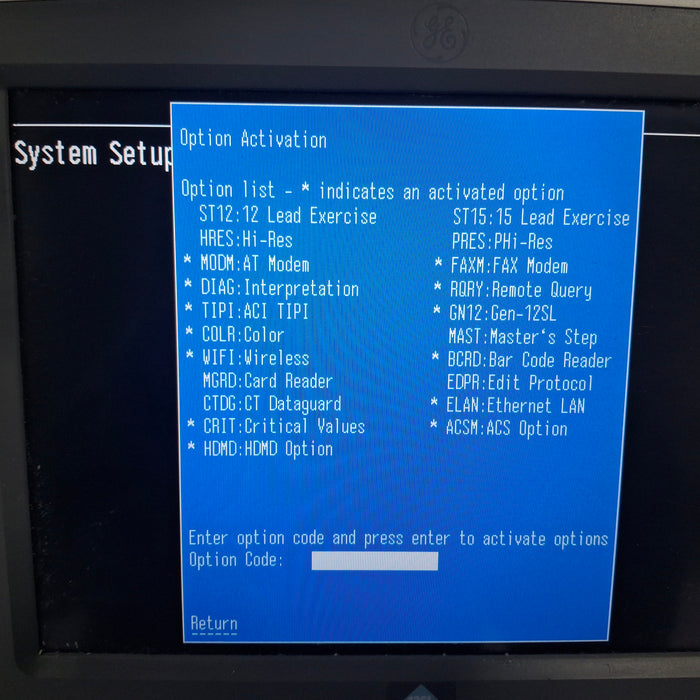 GE Healthcare GE Healthcare MAC 5500 HD ECG with CAM Module Cardiology reLink Medical