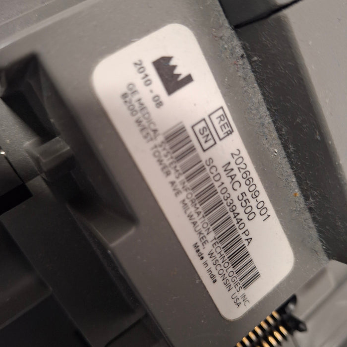 GE Healthcare MAC 5500 ECG with CAM Module