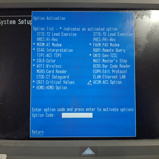 GE Healthcare GE Healthcare MAC 5500 ECG with CAM Module Cardiology reLink Medical