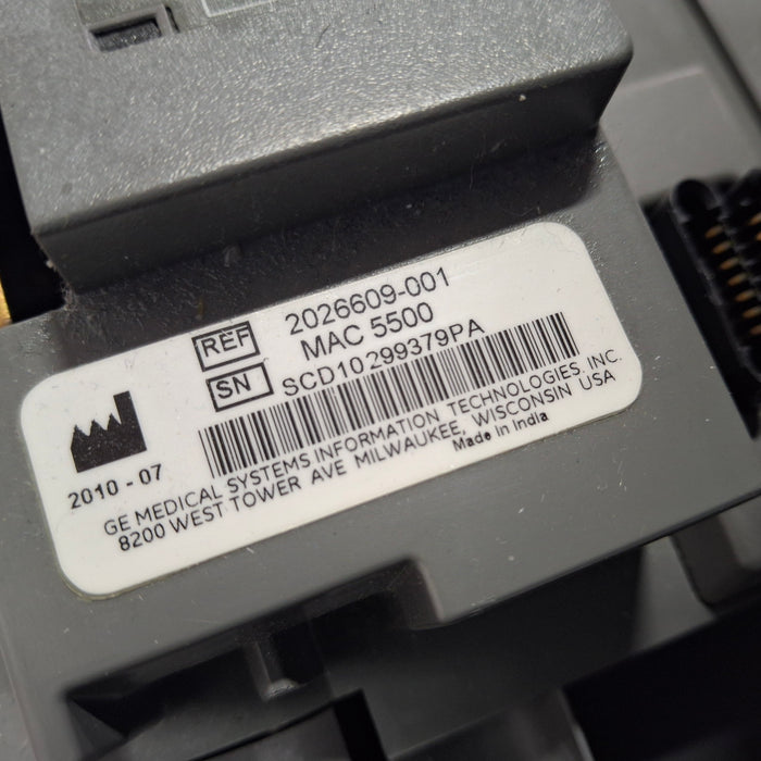 GE Healthcare GE Healthcare MAC 5500 ECG with CAM Module Cardiology reLink Medical