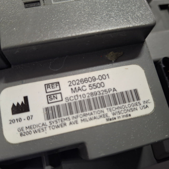GE Healthcare MAC 5500 ECG with CAM Module