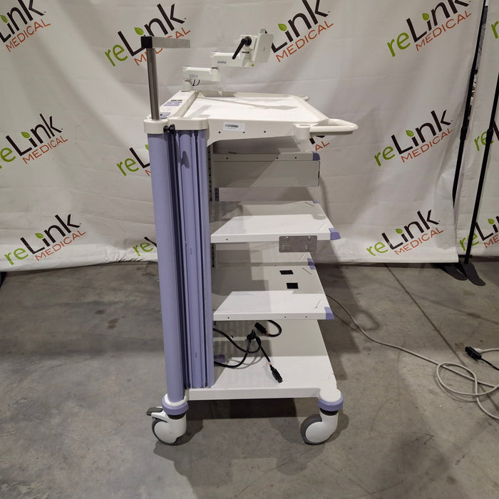 Olympus WM-DP1 Mobile Endoscopy Workstation Cart