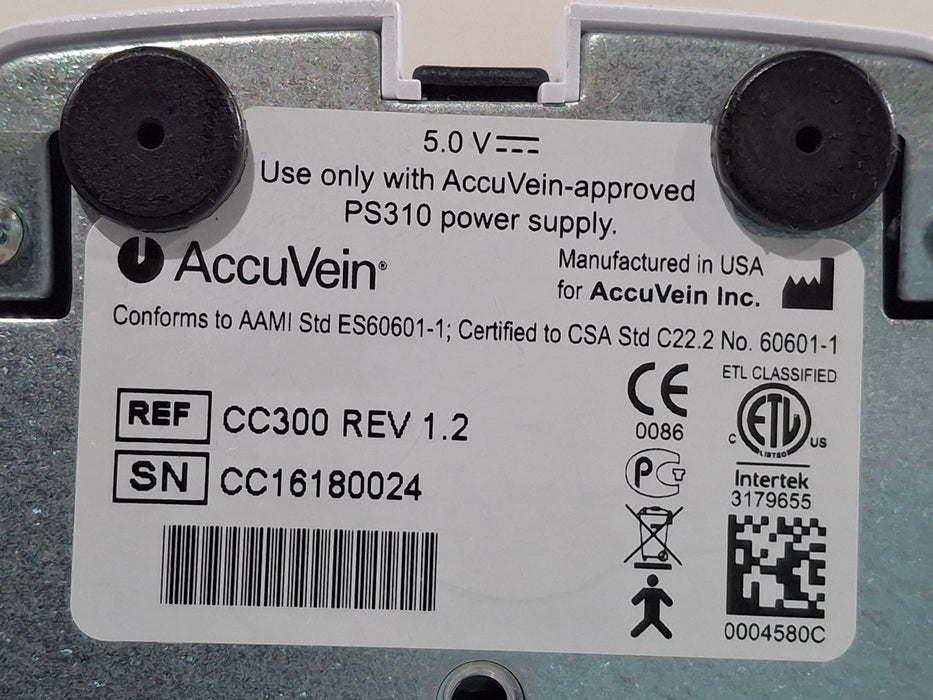 AccuVein CC300 AV300/400 Charging Cradle