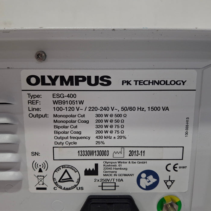 Olympus ESG-400 Thunderbeat Electrosurgical Unit