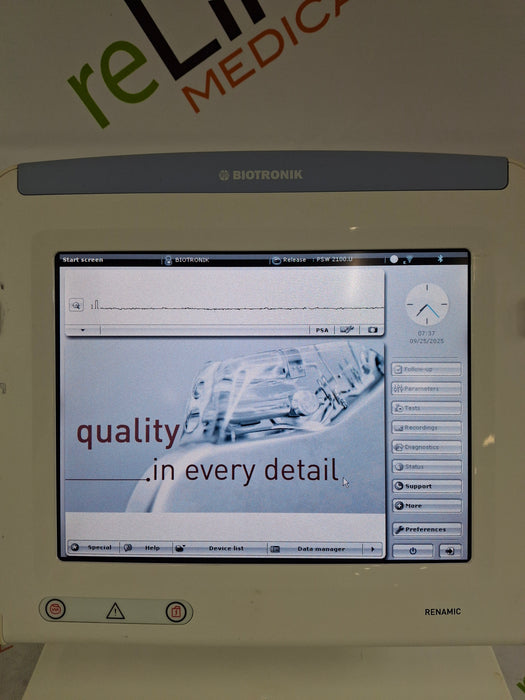 Biotronik Renamic Pacemaker ICDs Portable Programmer Tester & Monitoring System