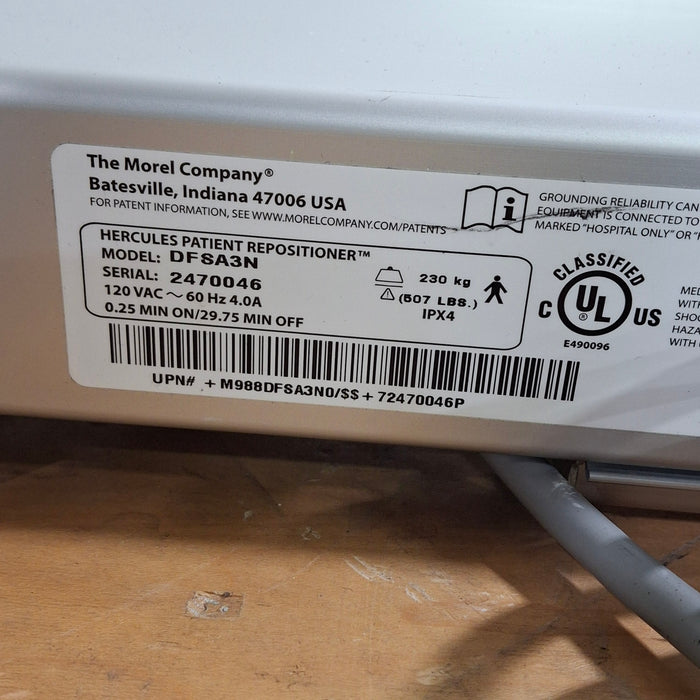The Morel Company Hercules Patient Repositioner