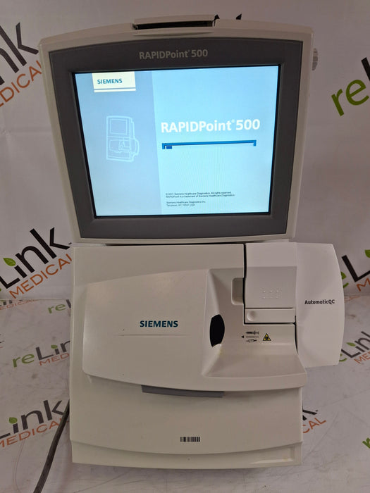 Siemens Rapidpoint 500 Blood Gas Analyzer