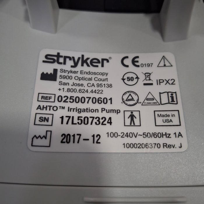 Stryker Stryker AHTO Irrigation Pump Surgical Equipment reLink Medical