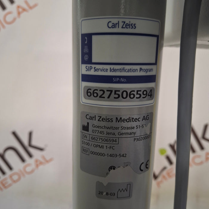 Carl Zeiss Carl Zeiss OPMI 1-FC Surgical Microscope Surgical Microscopes reLink Medical