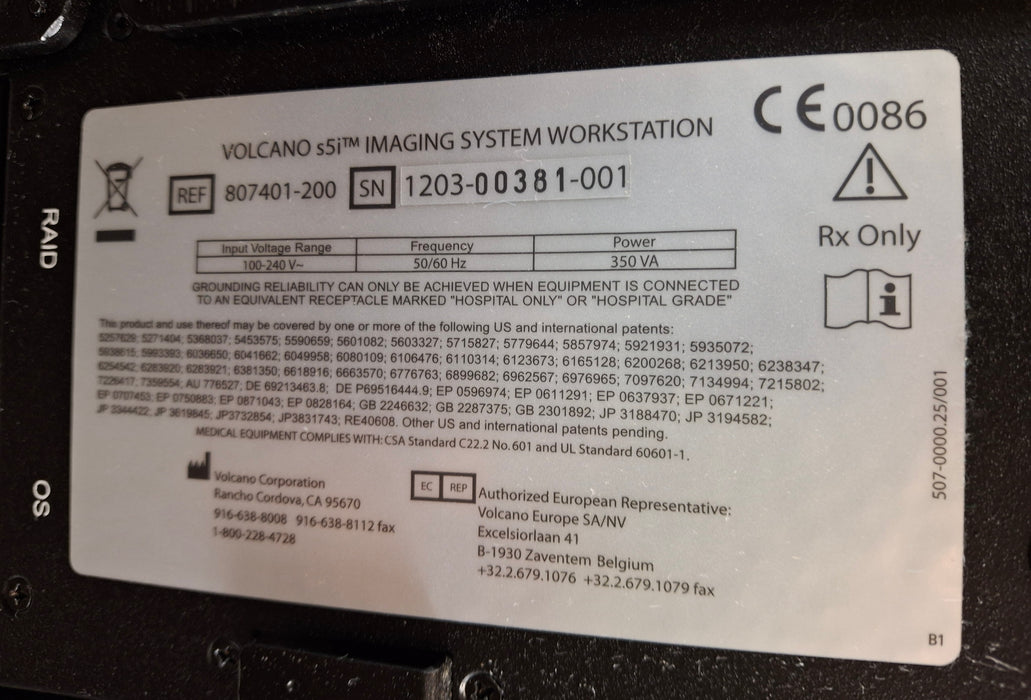 Philips Volcano s5i Imaging System