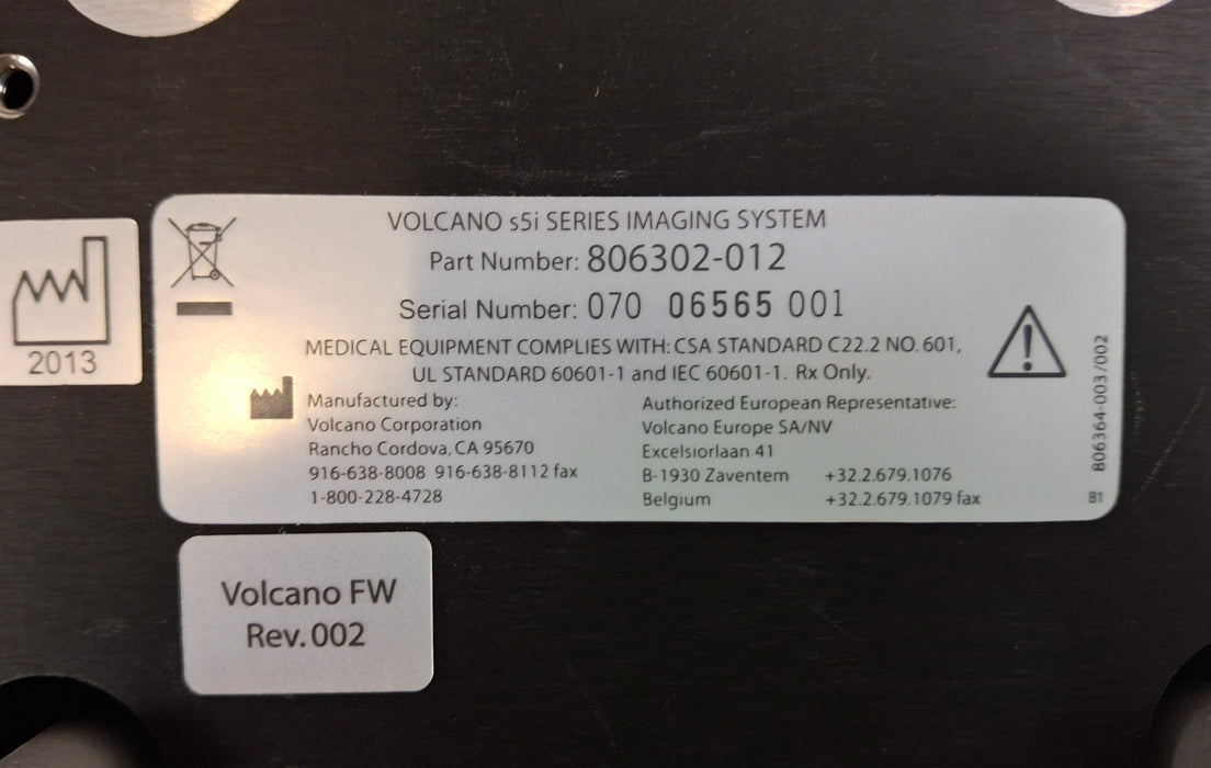 Philips Volcano s5i Imaging System