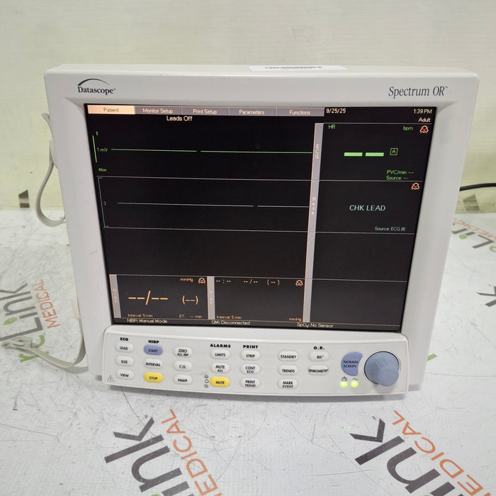 Mindray Datascope Spectrum OR Patient Monitor