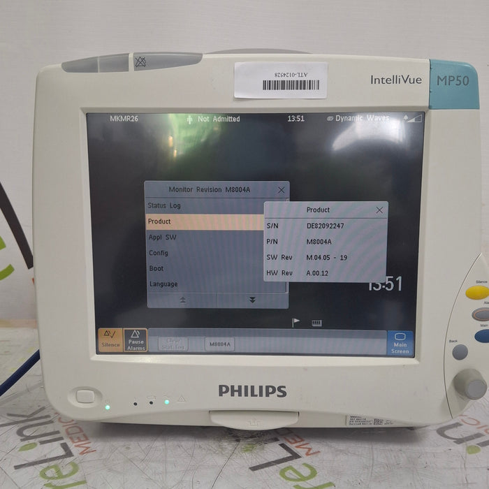 Philips IntelliVue MP50 Patient Monitor