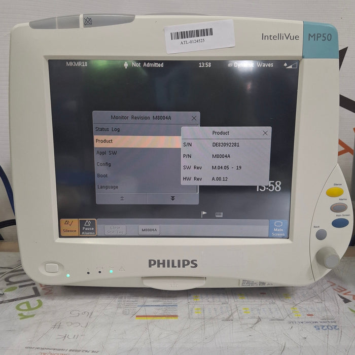 Philips Philips IntelliVue MP50 Patient Monitor Patient Monitors reLink Medical