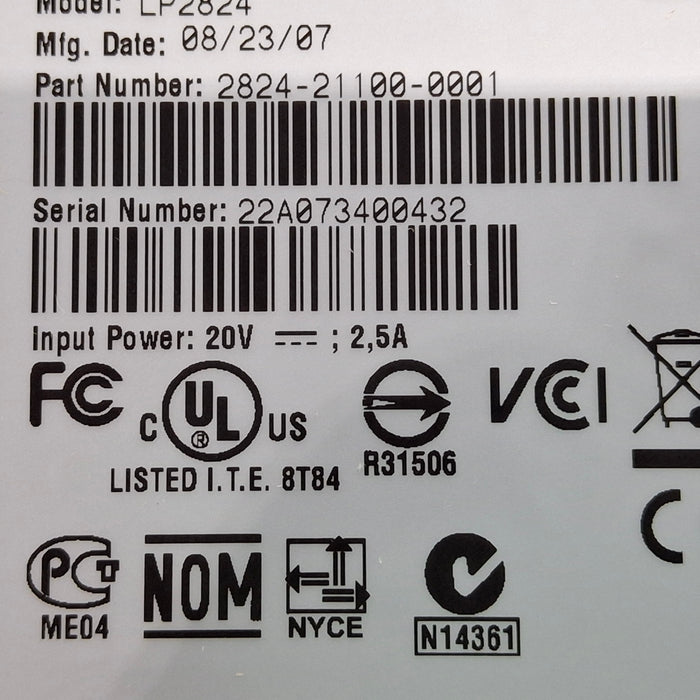 Zebra Zebra LP 2824 Thermal Label Printer Computers Tablets & Networking reLink Medical