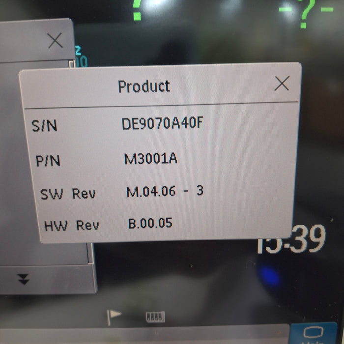 Philips M3001A-A04C06 OxiMax SpO2, NIBP, ECG, Temp, IBP MMS Module