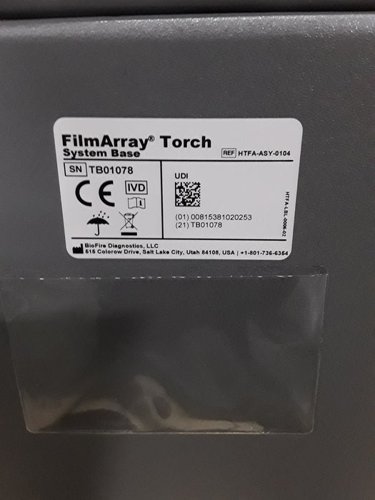 BioMerieux Biofire FilmArray Torch PCR System