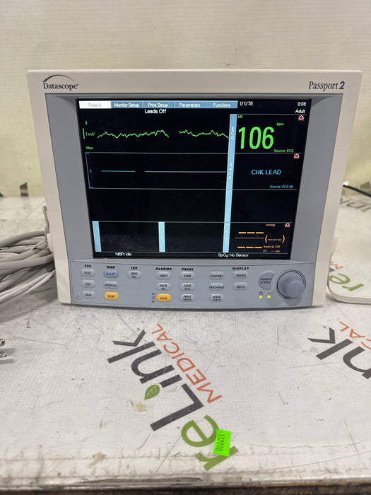 Datascope Passport 2 Patient Monitor