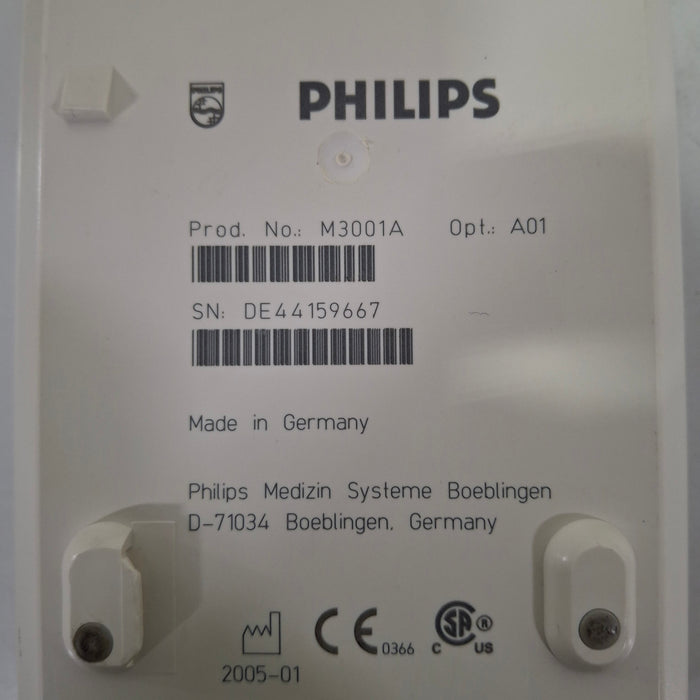 Philips M3001A-A01 Fast SpO2, NIBP, ECG MMS Module