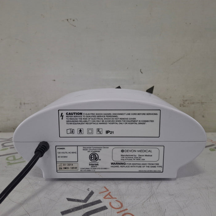 Devon Medical CircuFlow Model 5150 Sequential Compression System