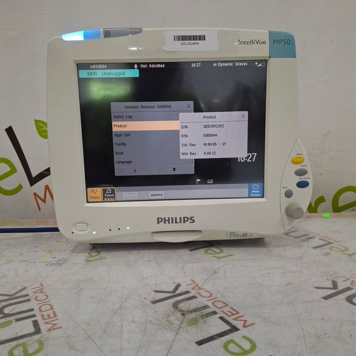 Philips Philips IntelliVue MP50 Patient Monitor Patient Monitors reLink Medical