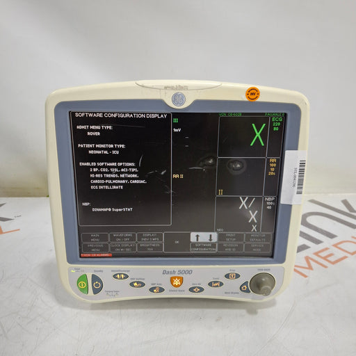 GE Healthcare GE Healthcare Dash 5000 - Masimo SpO2 Patient Monitor Patient Monitors reLink Medical