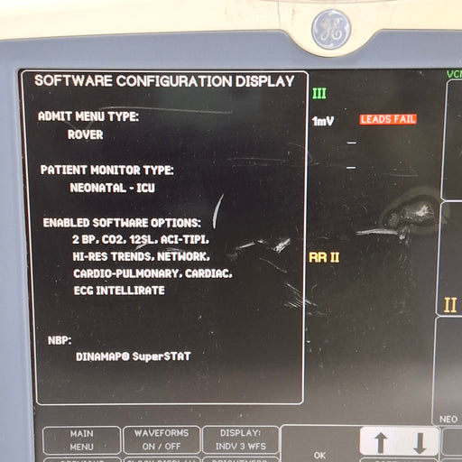 GE Healthcare GE Healthcare Dash 5000 - Masimo SpO2 Patient Monitor Patient Monitors reLink Medical
